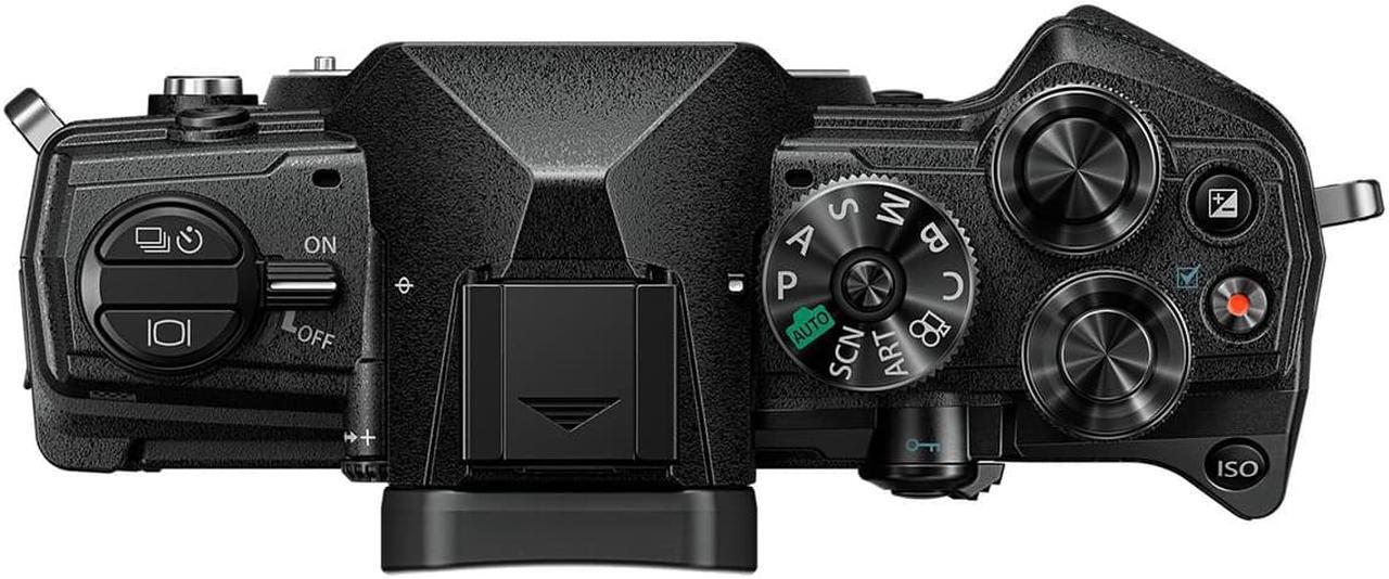 Alt view image 9 of 12 - OM System OM5 20.4 Megapixel Mirrorless Camera with Lens (Black)