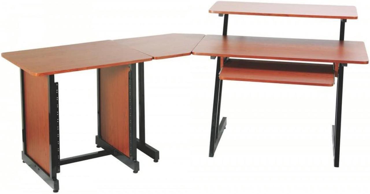 Alt view image 6 of 6 - On-Stage WS7500RB Audio/Video Workstation (Rosewood and Black)