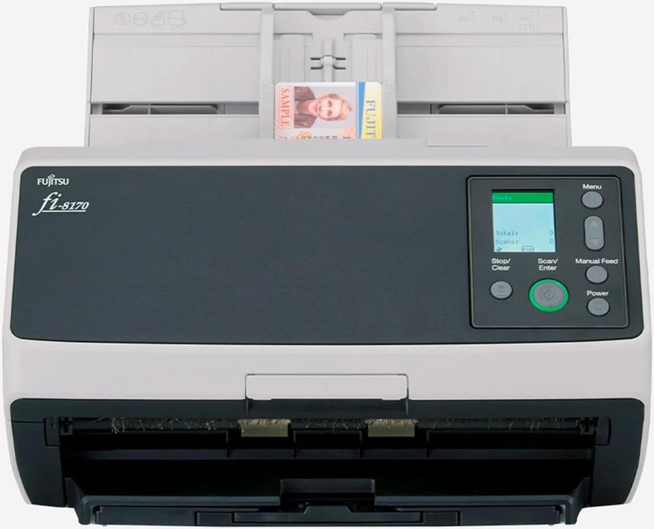 Alt view image 17 of 20 - Ricoh fi-8170 Premium Bundle Large Format ADF/Manual Feed Scanner 600dpi Optical CG01000-303101 with with 3-Year Advance Warranty