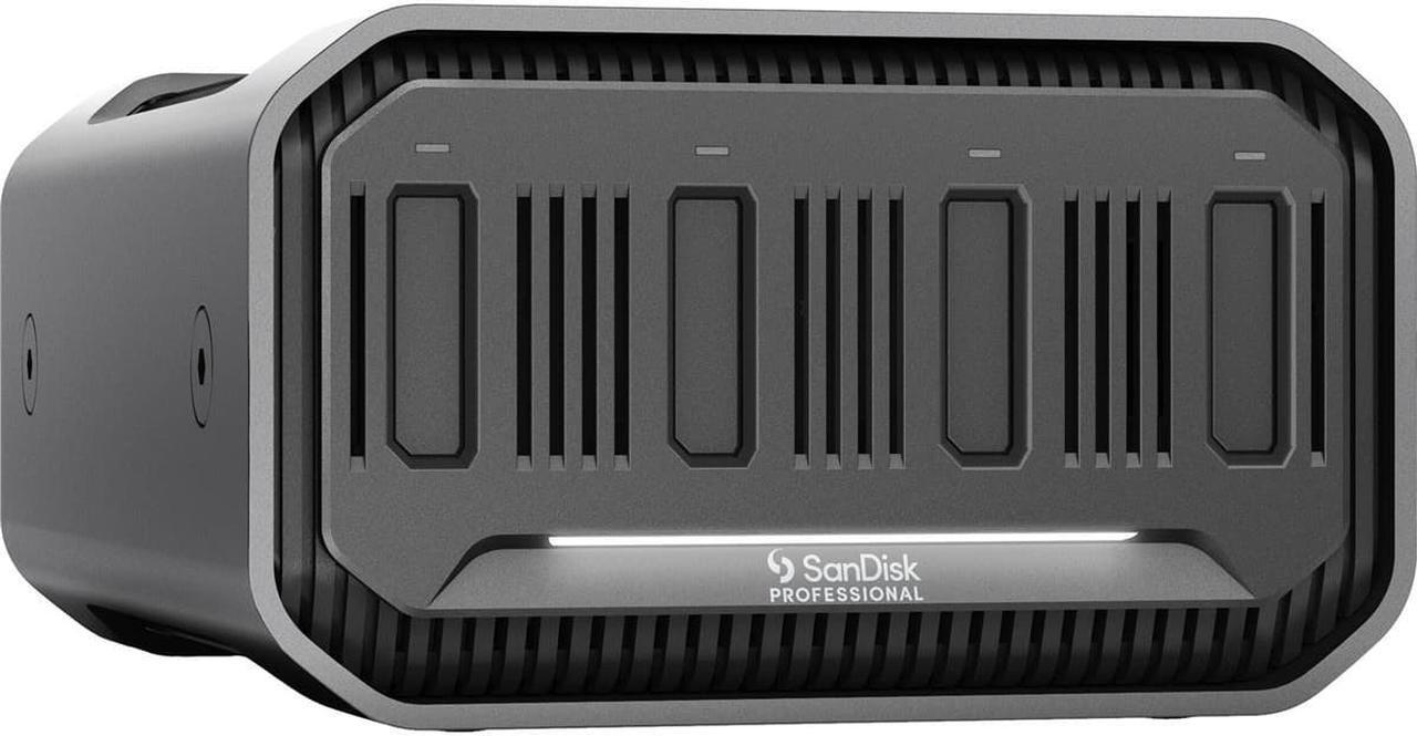 Alt view image 2 of 7 - SanDisk Professional PRO-BLADE STATION SSD Desktop Enclosure,with 4x 1TB SSD Mag