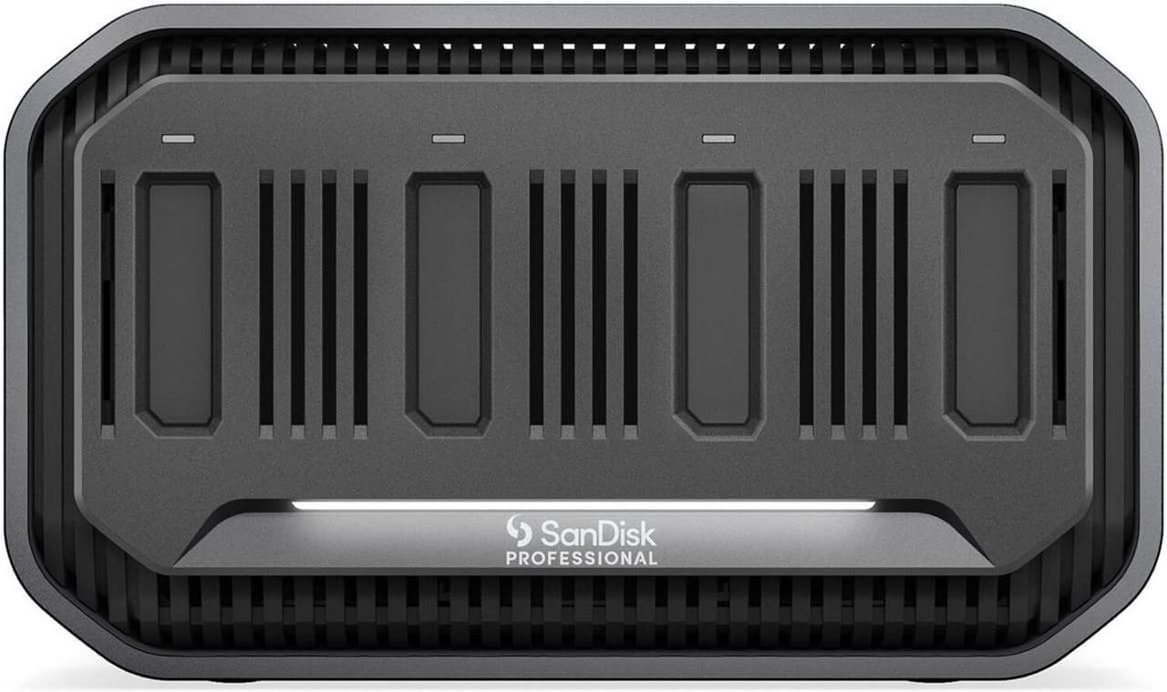 Alt view image 4 of 7 - SanDisk Professional PRO-BLADE STATION SSD Desktop Enclosure,with 4x 1TB SSD Mag