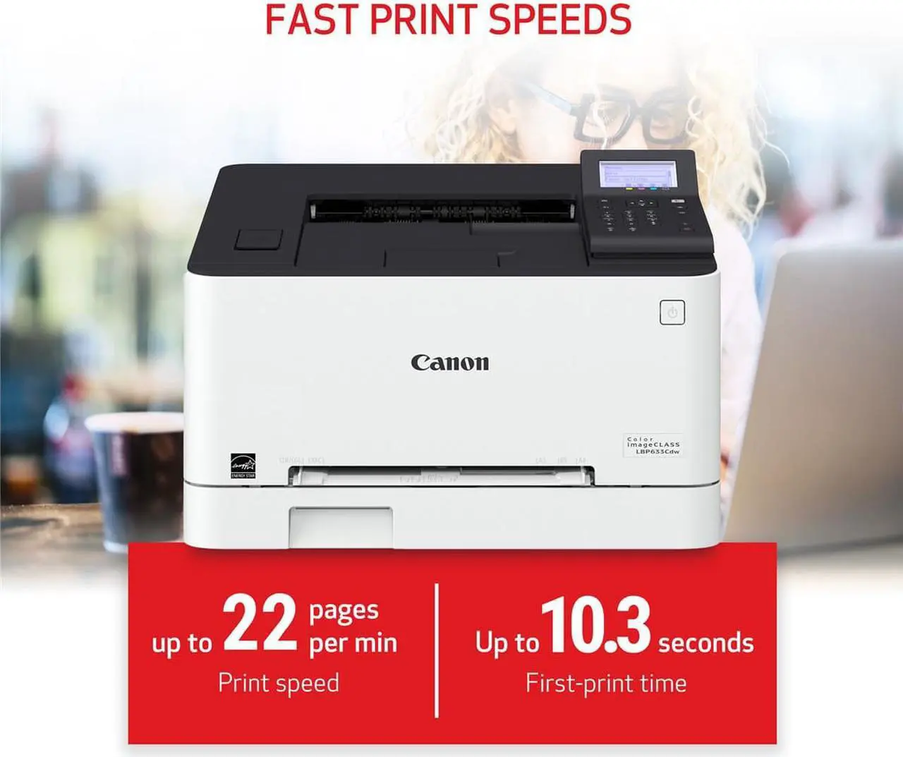 Alt view image 8 of 10 - Canon Color imageCLASS LBP633Cdw Laser Printer 5159C002