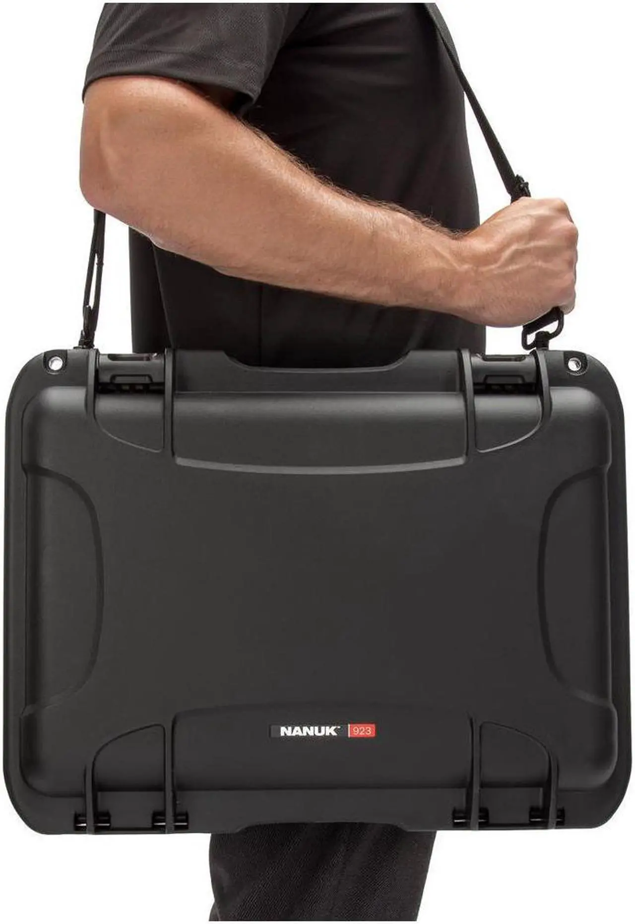 Alt view image 6 of 10 - nanuk 923 waterproof hard case with laptop insert kit  black