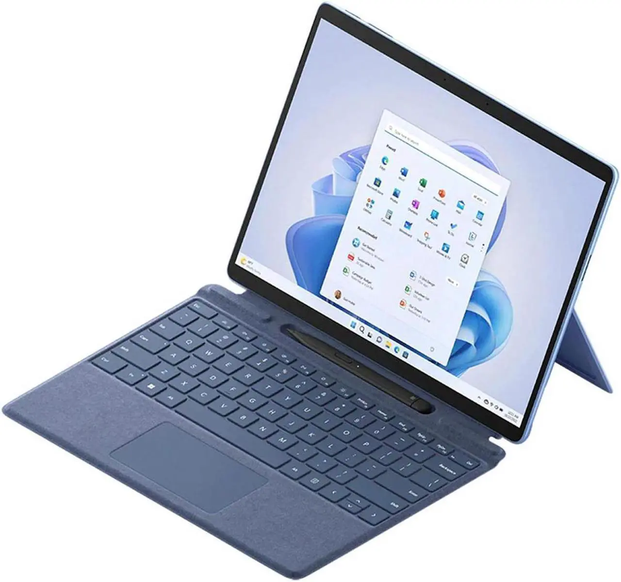 Alt view image 16 of 20 - Microsoft Surface Pro 9 - Intel Core i5-1235U - 8GB RAM - 256GB SSD - 13" 120Hz Touchscreen - Windows 11 Home - Intel Evo Platform - QEZ-00035 - Sapphire