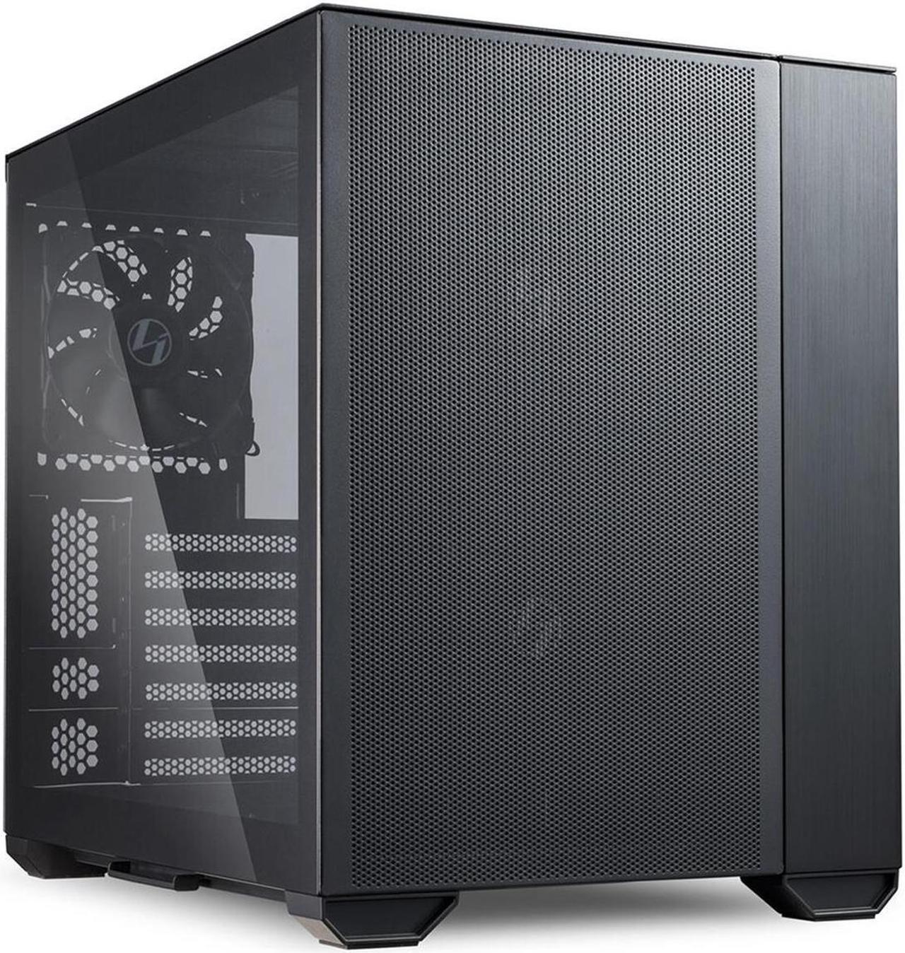 Alt view image 9 of 15 - LIAN LI O11 AIR MINI Black SPCC / Aluminum / Tempered Glass ATX Mini Tower Computer Case-- O11AMX