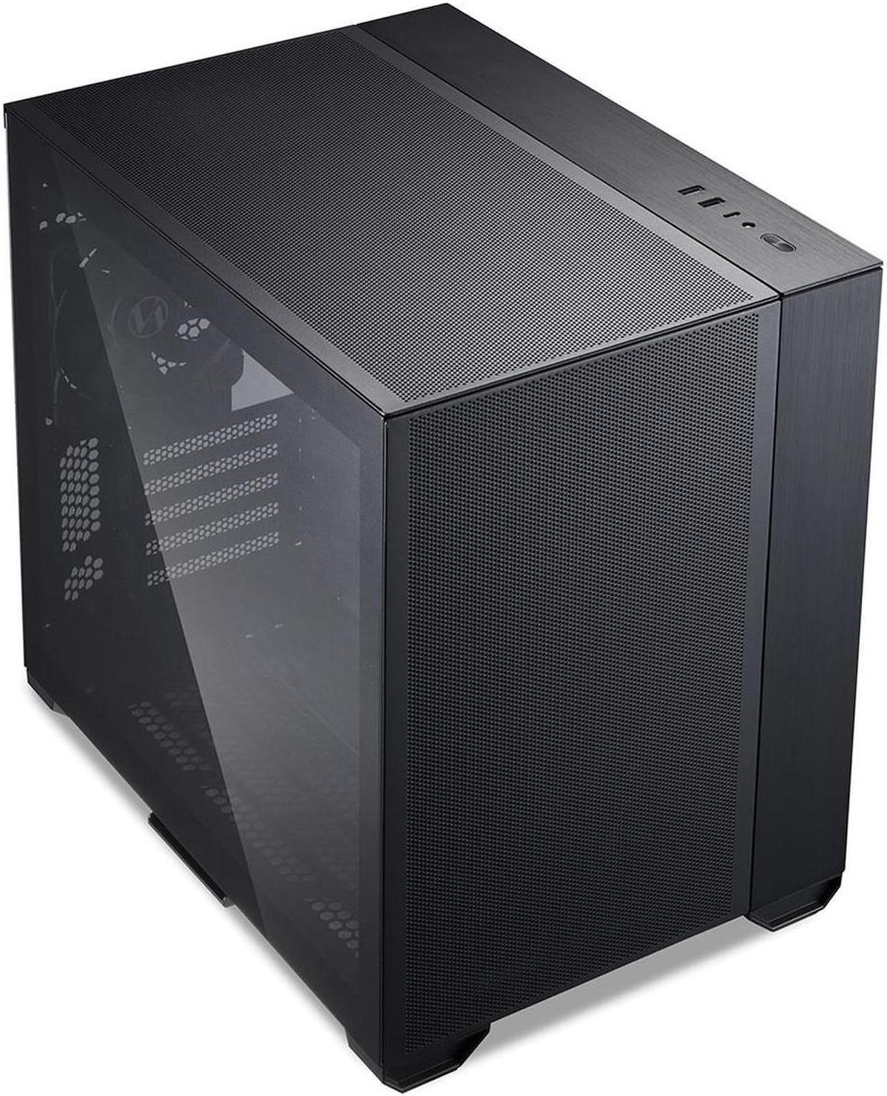 Alt view image 10 of 15 - LIAN LI O11 AIR MINI Black SPCC / Aluminum / Tempered Glass ATX Mini Tower Computer Case-- O11AMX