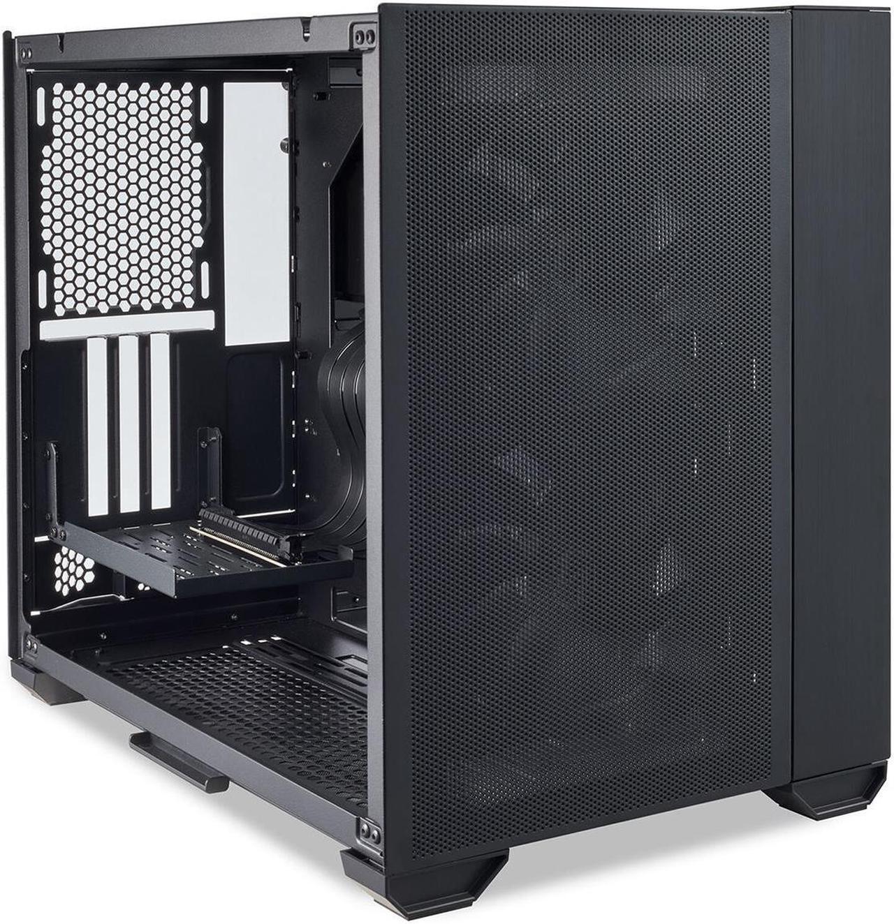 Alt view image 12 of 15 - LIAN LI O11 AIR MINI Black SPCC / Aluminum / Tempered Glass ATX Mini Tower Computer Case-- O11AMX