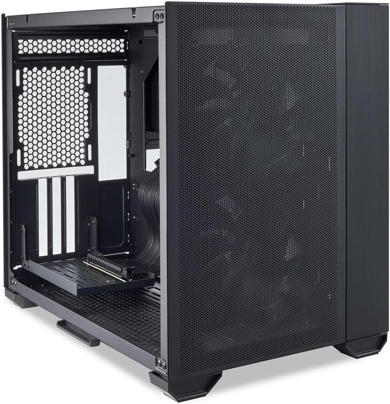 Alt view image 13 of 15 - LIAN LI O11 AIR MINI Black SPCC / Aluminum / Tempered Glass ATX Mini Tower Computer Case-- O11AMX