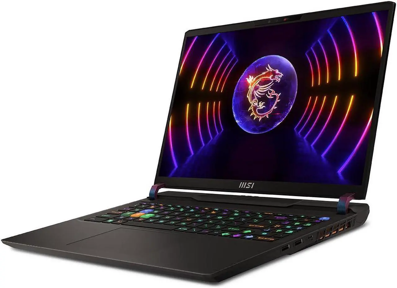 Alt view image 2 of 10 - MSI Vector GP68 HX 13V Vector GP68HX 13VH-054US 16" Notebook - Full HD Plus - 1900 x 1200 - Intel Core i7 13th Gen i7-13700H 3.70 GHz - 16 GB Total RAM - 1 TB SSD - Cosmo Gray - Intel HM770 Chip