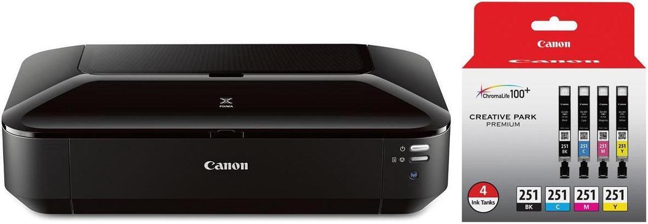 Main image of Canon Pixma iX6820 Wireless Inkjet Business Printer, w/CLI-251 4 Ink Combo Pack