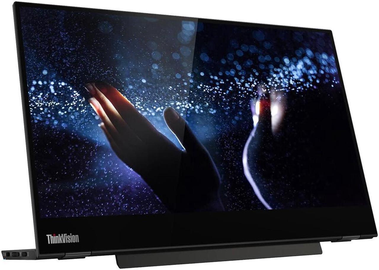 Alt view image 19 of 20 - Lenovo ThinkVision M14t 14" USB-C Mobile Monitor with Touch Screen