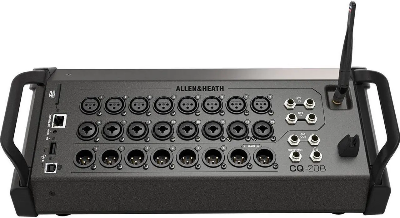 Alt view image 5 of 12 - Allen & Heath CQ-20B Digital Mixer With Wi-Fi and Bluetooth Connectivity
