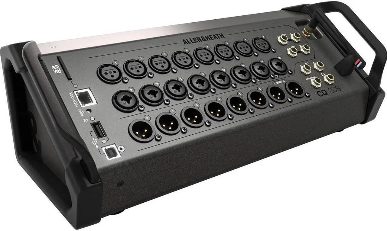 Alt view image 6 of 12 - Allen & Heath CQ-20B Digital Mixer With Wi-Fi and Bluetooth Connectivity