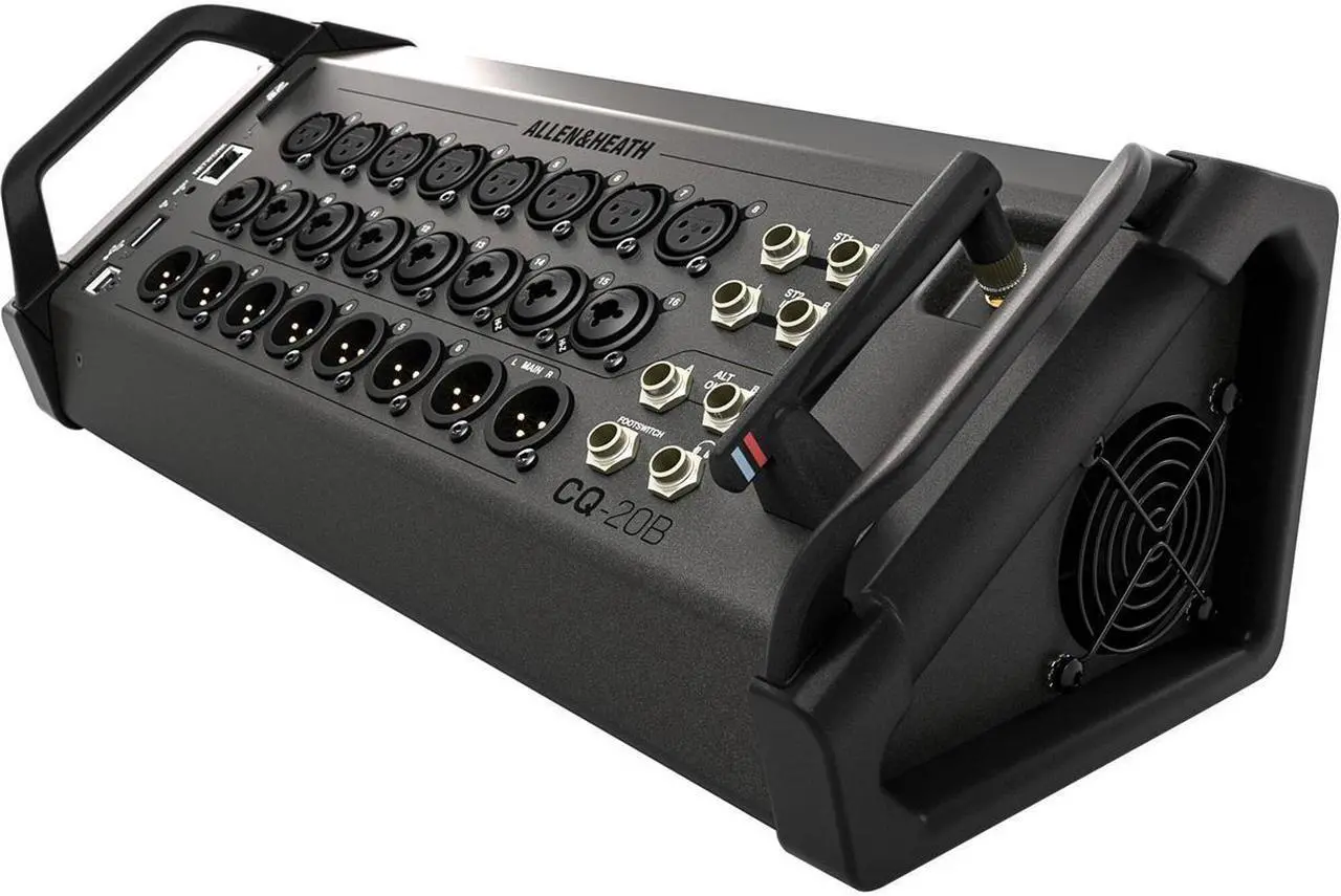 Alt view image 7 of 12 - Allen & Heath CQ-20B Digital Mixer With Wi-Fi and Bluetooth Connectivity