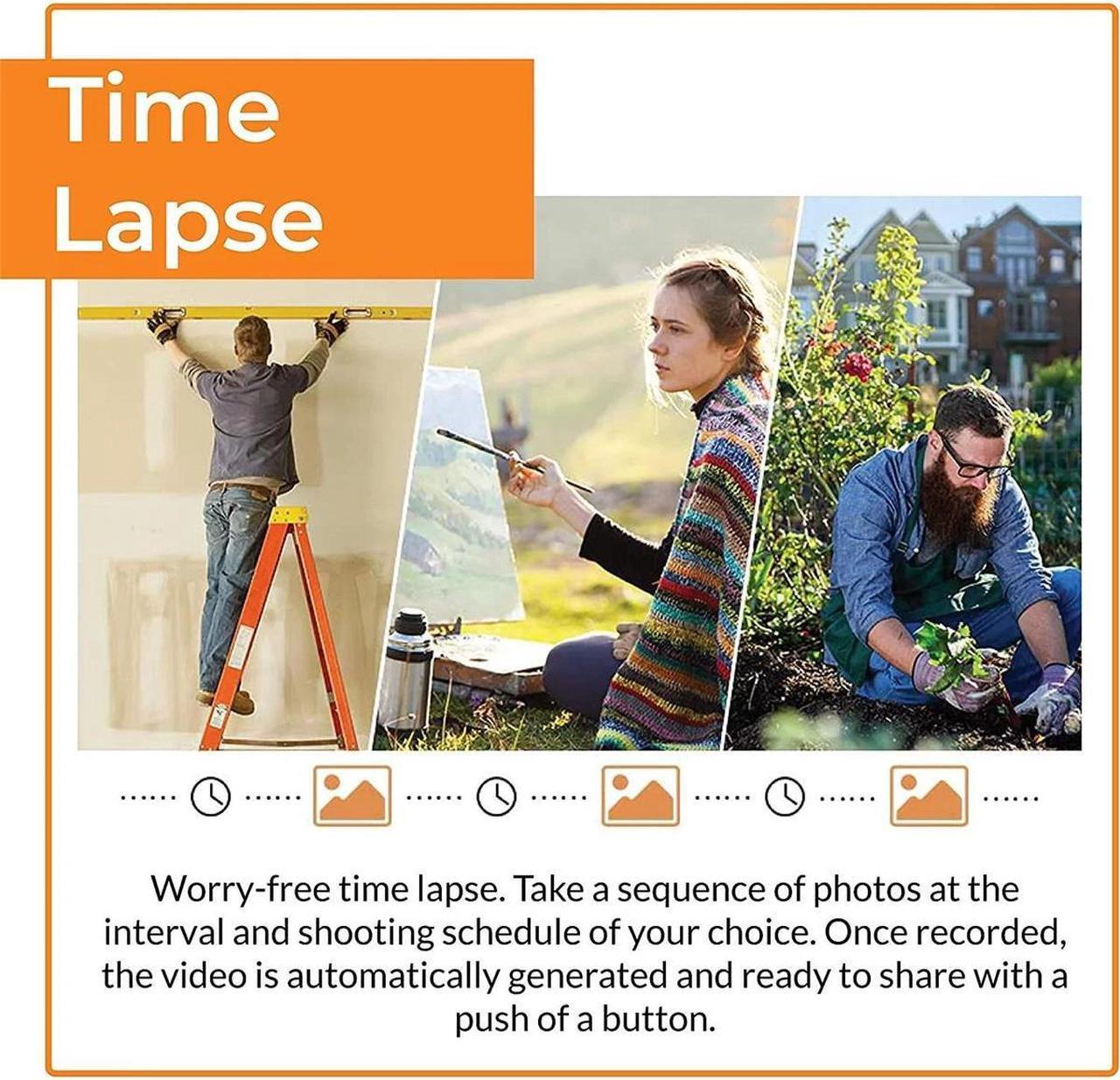 Alt view image 6 of 8 - BRINNO EMPOWER TLC2020 Time Lapse Camera & ATH1000, New Quick Menu, Step Video & Stop Motion Capture Modes in HDR and FHD, Long-Lasting Battery, Ideal for Weatherproofing in Outdoor Environments