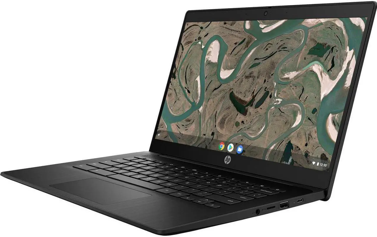 Alt view image 17 of 20 - HP Chromebook 14 G7 14" Chromebook - HD - 1366 x 768 - Intel Celeron N4500 Dual-core (2 Core) - 8 GB Total RAM - 32 GB Flash Memory - Intel Chip - Chrome OS - Intel UHD Graphics - English Keyboar