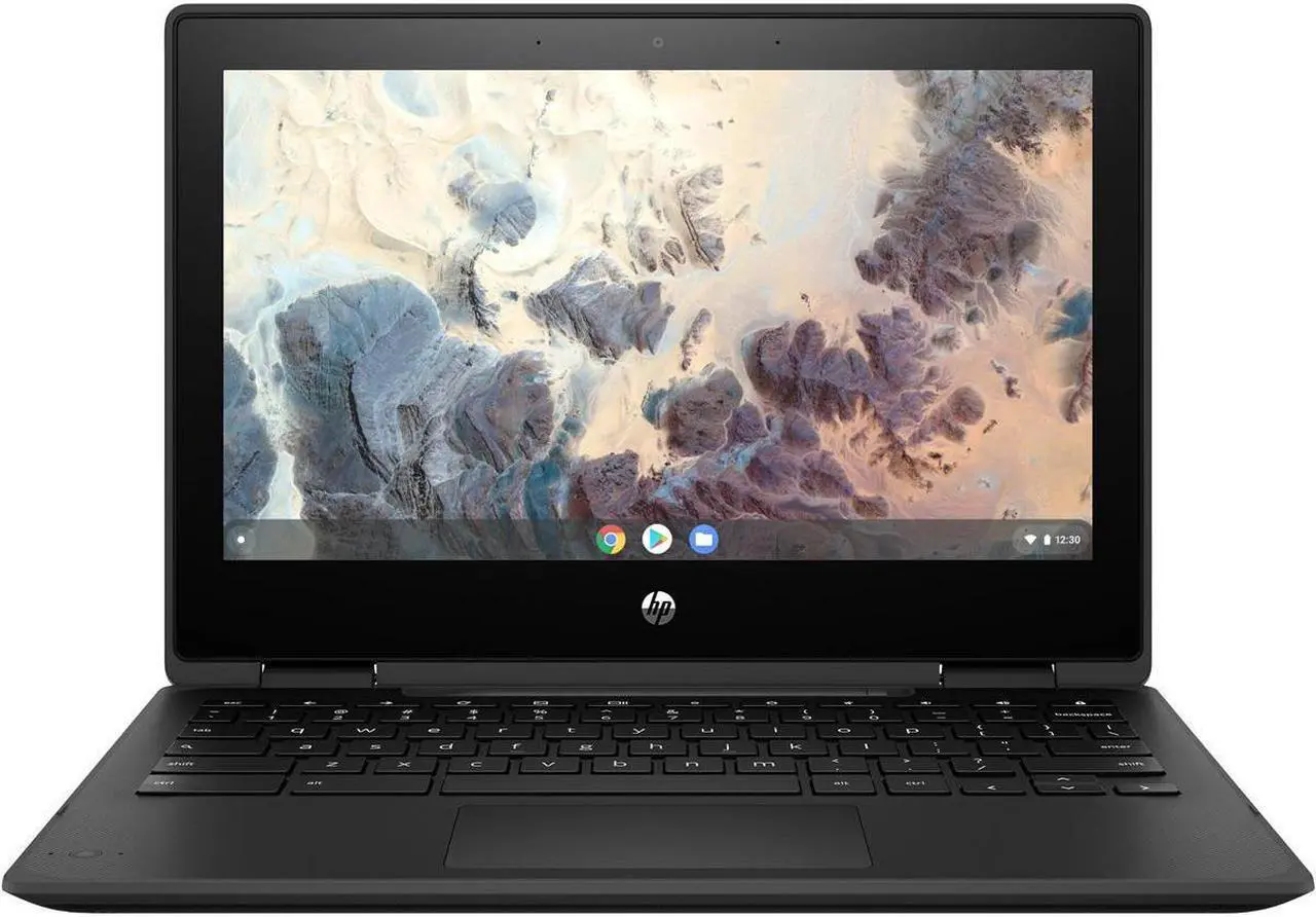 Alt view image 20 of 20 - HP Chromebook x360 11 G4 EE 11.6" Touchscreen Rugged Convertible 2 in 1 Chromebook - HD - 1366 x 768 - Intel Celeron N5100 Quad-core (4 Core) 1.10 GHz - 8 GB Total RAM - 8 GB On-board Memory - 64 ...