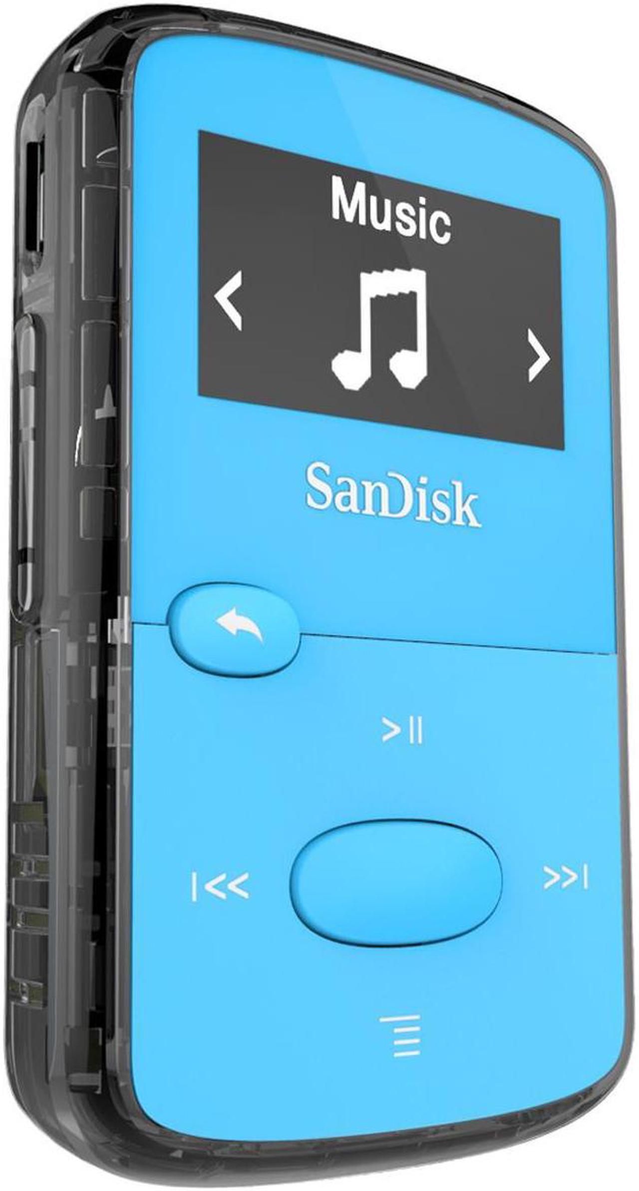 Alt view image 12 of 15 - Sandisk Sdmx26-008G-G46b 8 Gb Flash Mp3 Player - Blue