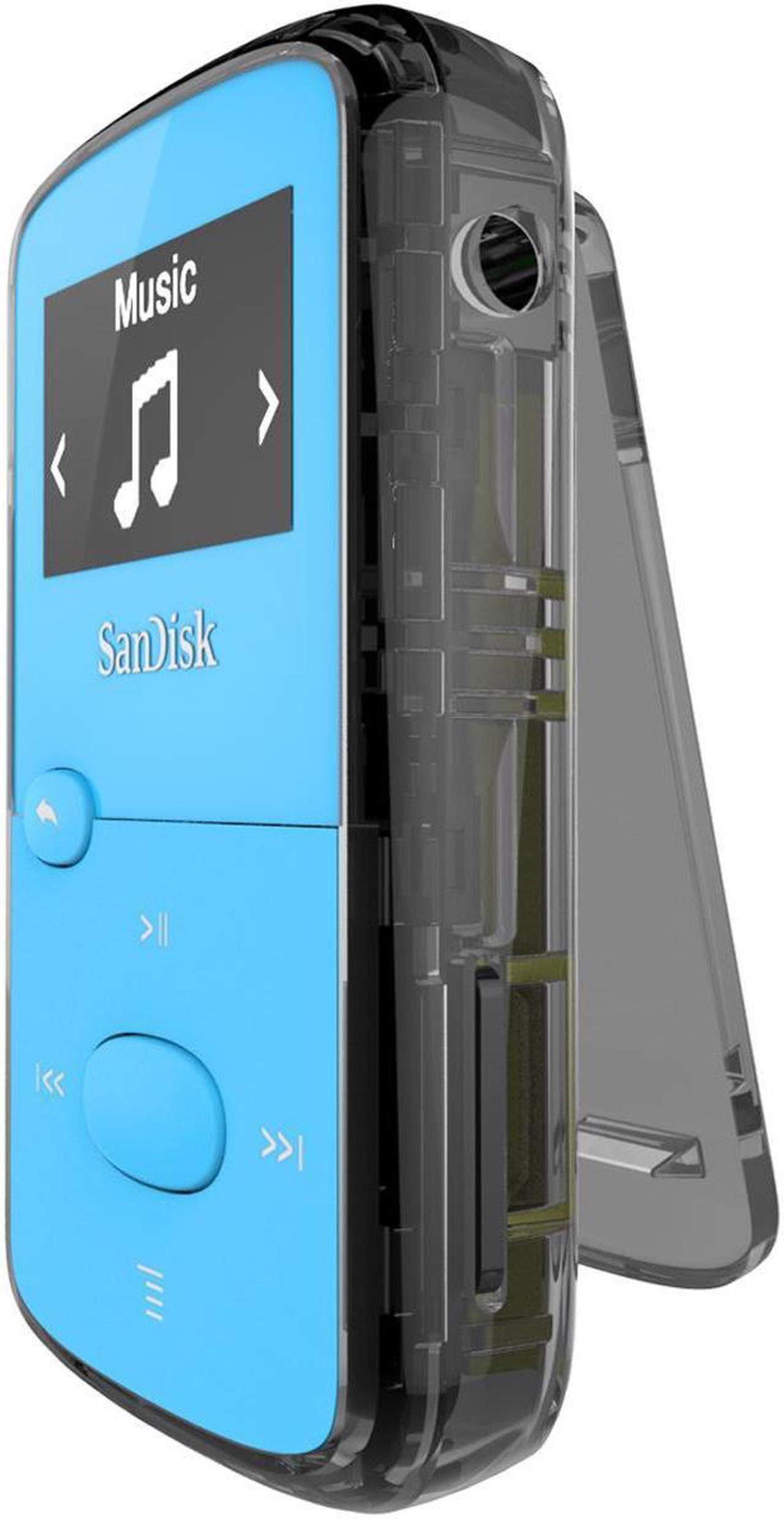 Alt view image 14 of 15 - Sandisk Sdmx26-008G-G46b 8 Gb Flash Mp3 Player - Blue