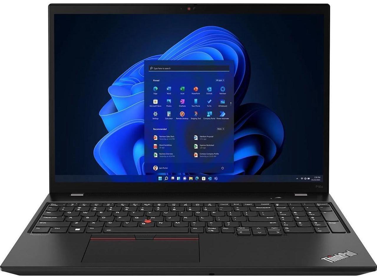 Alt view image 11 of 20 - Lenovo ThinkPad P16s Gen 2 21K9001CUS 16" Touchscreen Mobile Workstation - WUXGA - 1920 x 1200 - AMD Ryzen 7 PRO 7840U Octa-core (8 Core) 3.30 GHz - 32 GB Total RAM - 32 GB On-board Memory - 512