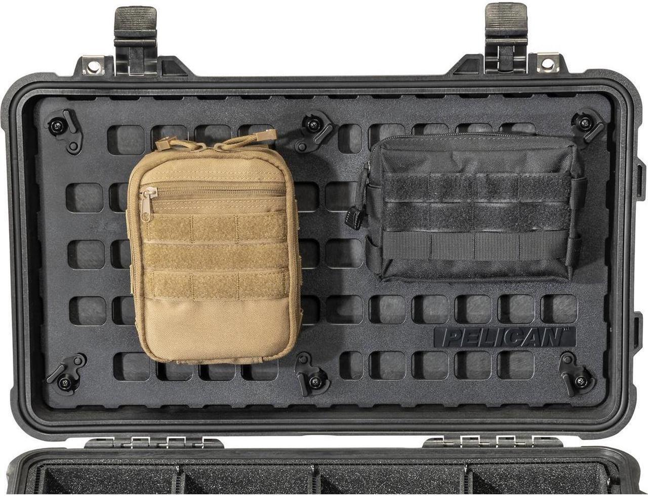 Alt view image 3 of 3 - Pelican 1510MP EZ Click MOLLE Panel Lid Organizer for 1510 Protector Case