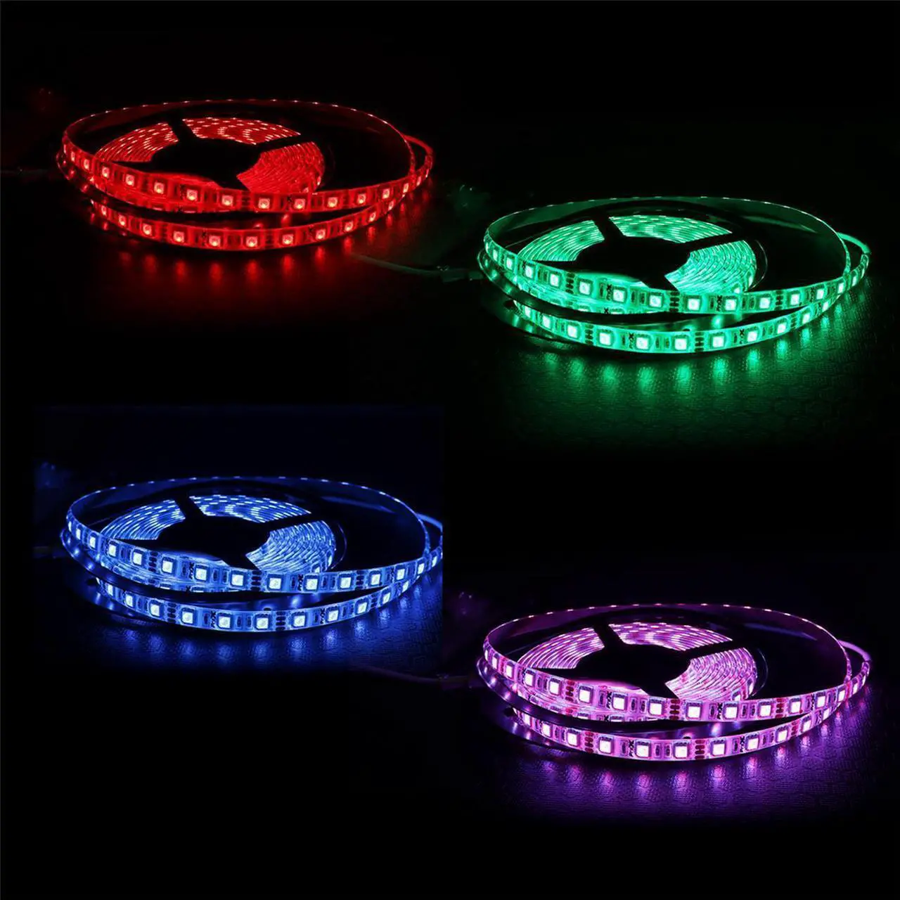 Alt view image 6 of 8 - Smart LED Flexible Lighting Strip Kit Dual Pack  2x 16.5 ft | 5M