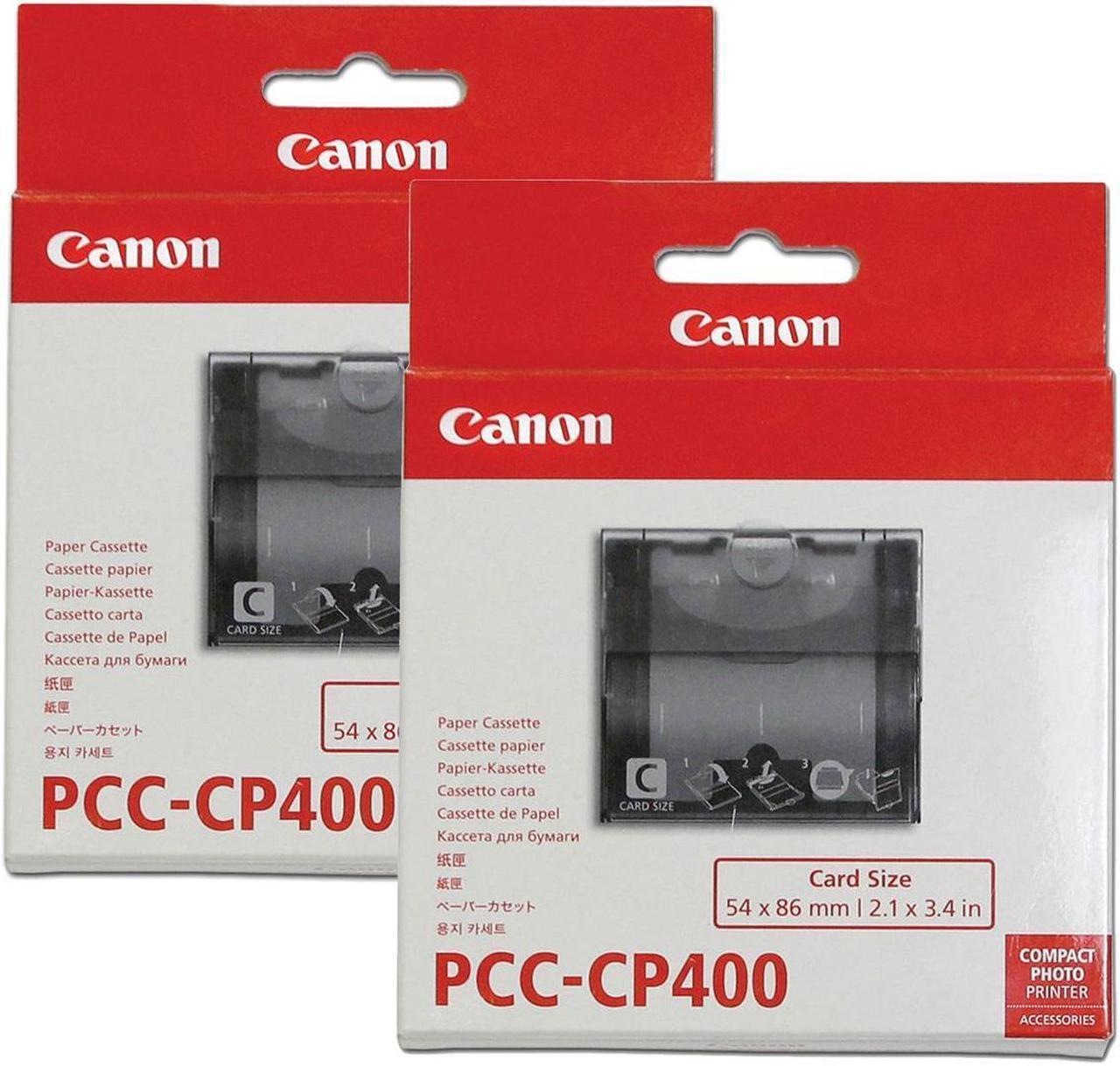 Main image of Canon 2x PCC-CP400 Card Size Paper Cassette for SELPHY CP900 and CP910 Printers