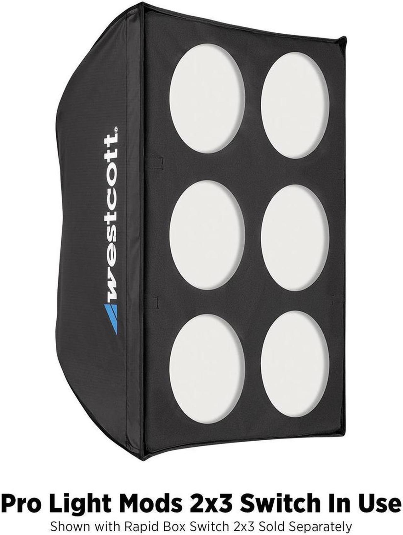 Alt view image 10 of 12 - Westcott Pro Light Adjustable Corner System Mods 2 x 3 (Rapid Box Switch)