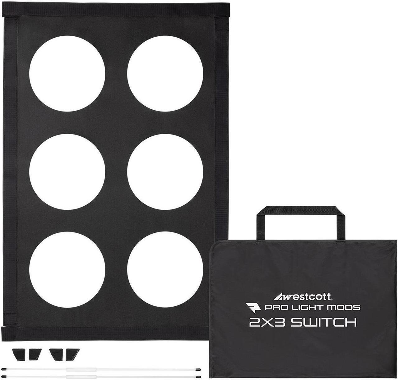 Alt view image 8 of 12 - Westcott Pro Light Adjustable Corner System Mods 2 x 3 (Rapid Box Switch)