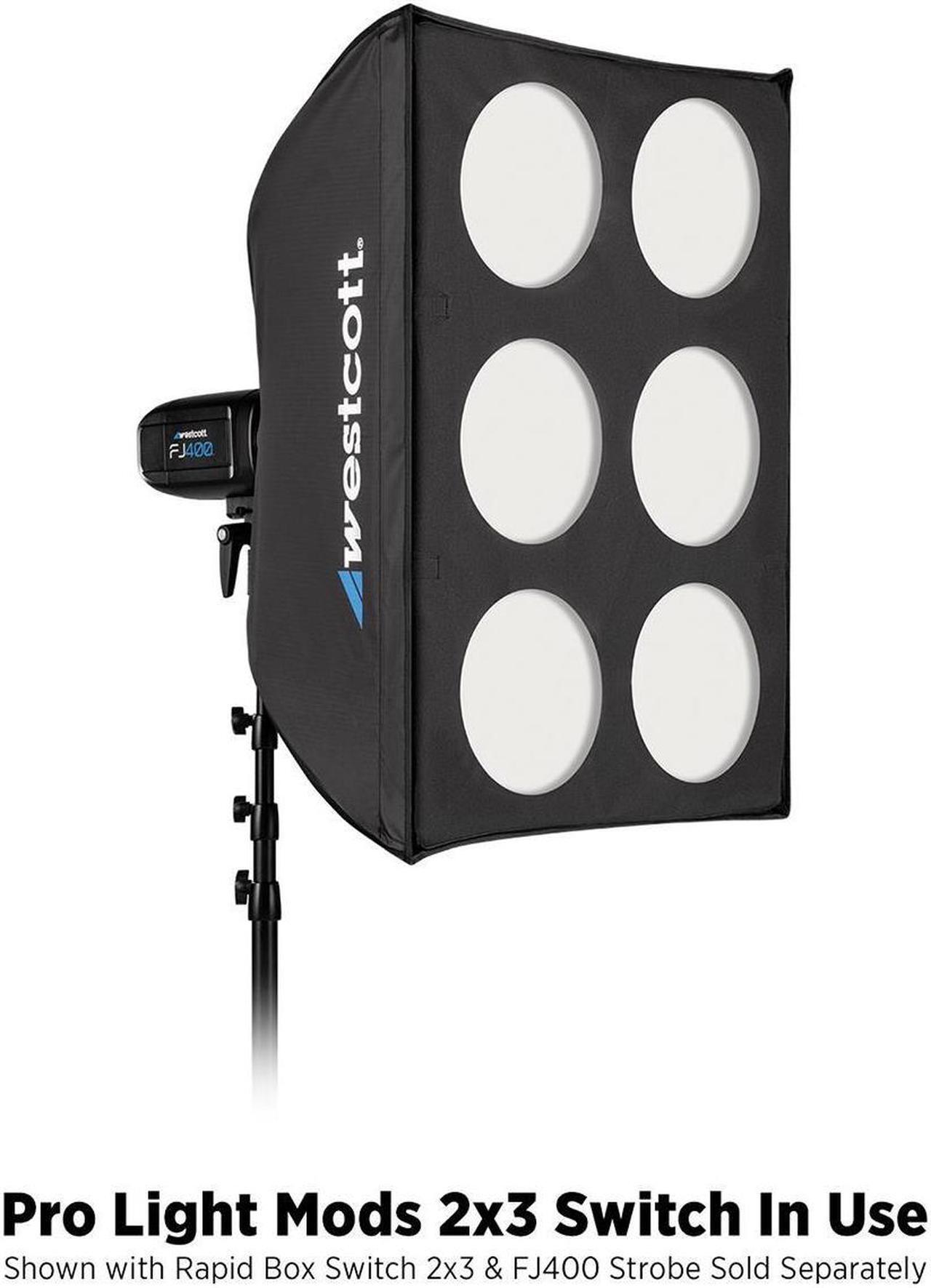 Alt view image 12 of 12 - Westcott Pro Light Adjustable Corner System Mods 2 x 3 (Rapid Box Switch)