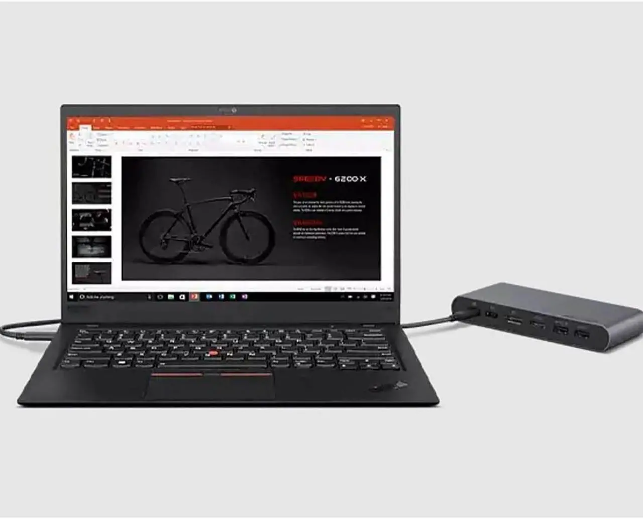 Alt view image 7 of 15 - Lenovo USB-C Universal Business Dock