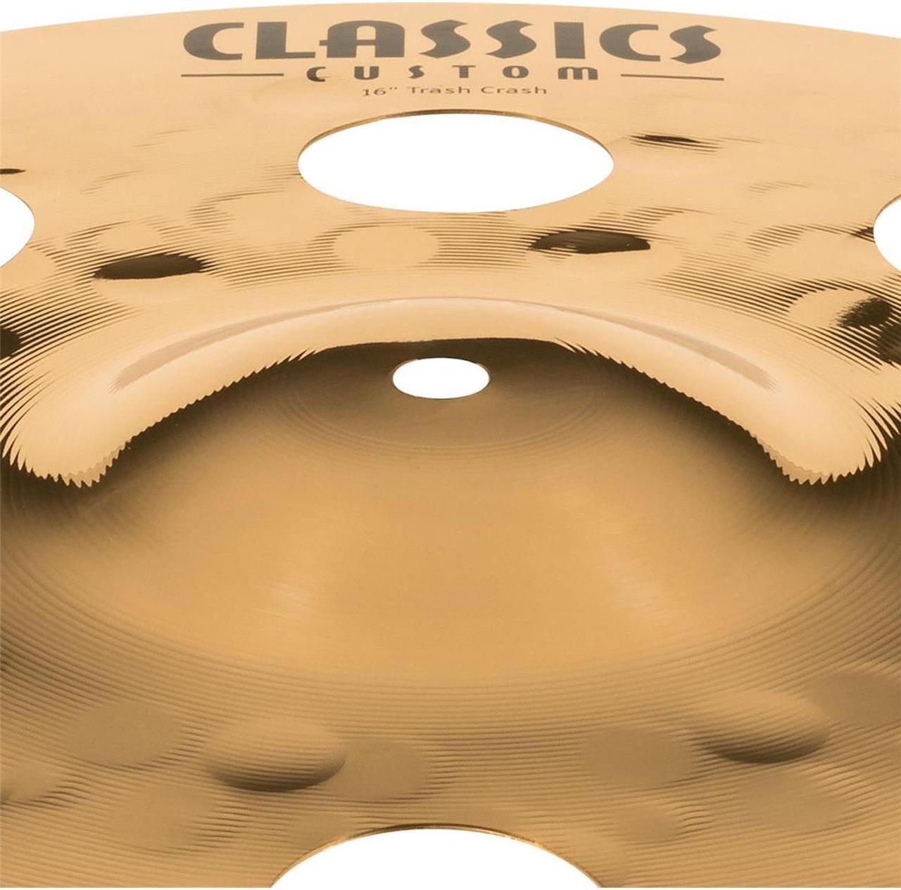 Alt view image 8 of 11 - MEINL Classics Custom Trash Crash Cymbal 16 in.