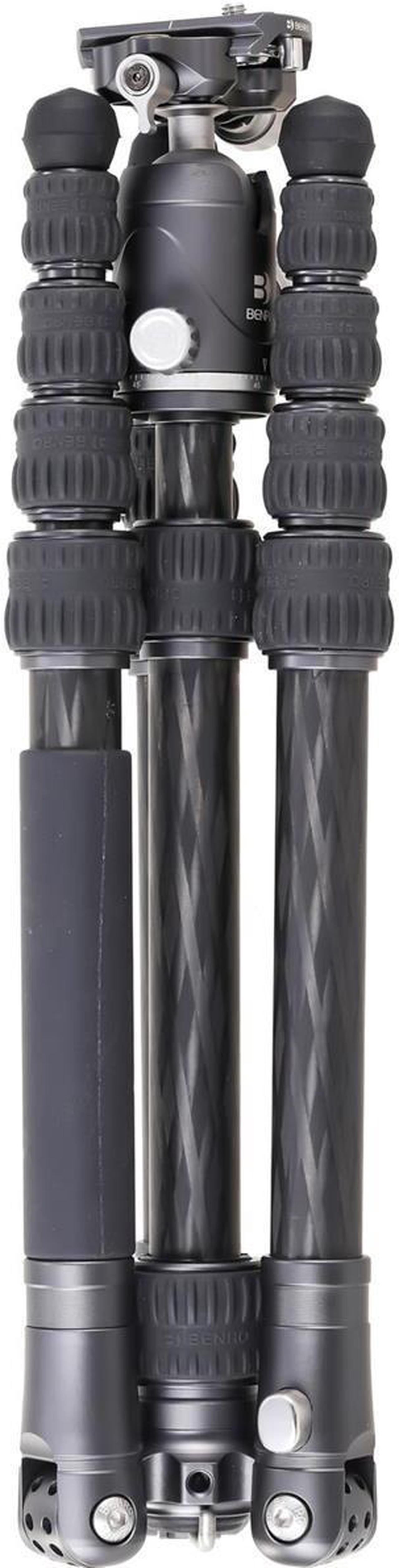 Alt view image 7 of 7 - Benro Bat Carbon Fiber Zero Series Travel Tripod/Monopod FBAT05CVX20