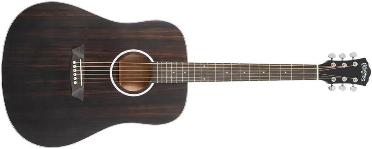 Alt view image 3 of 8 - Washburn 6 String Acoustic Guitar, Right (DFED)