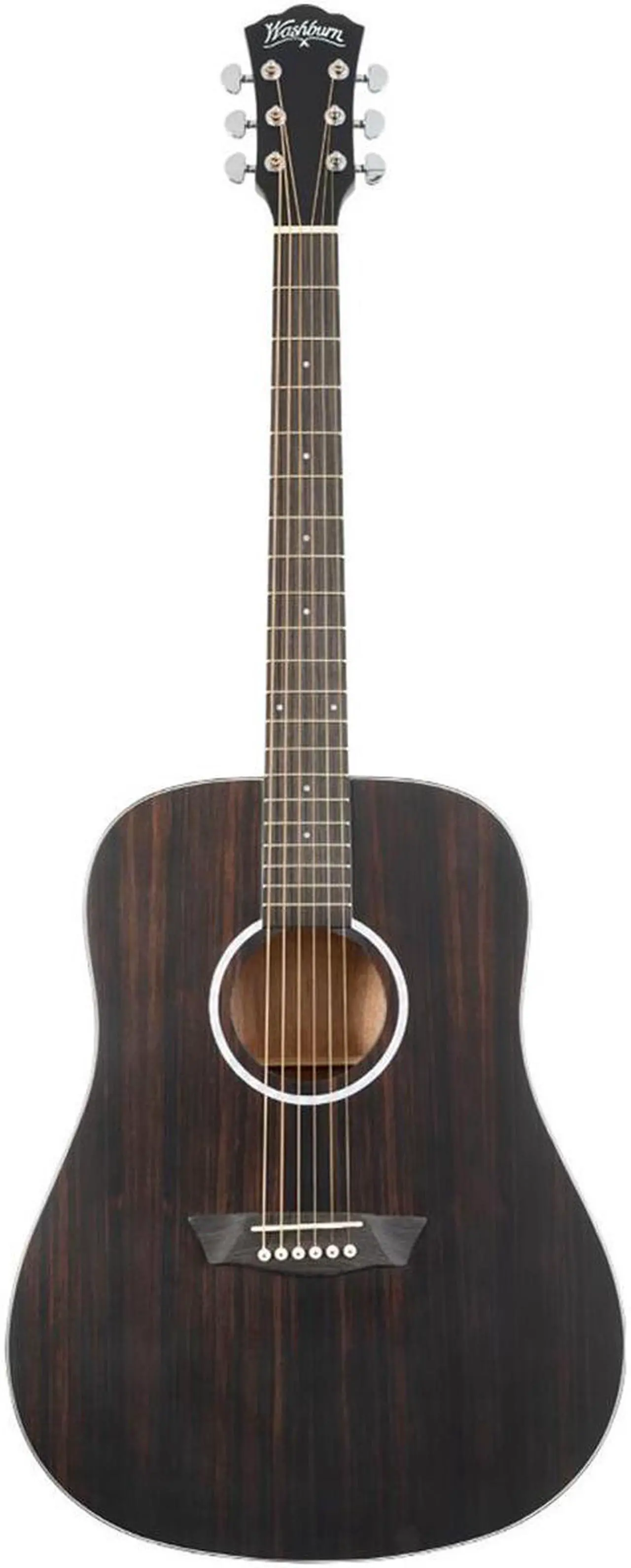 Alt view image 2 of 8 - Washburn 6 String Acoustic Guitar, Right (DFED)