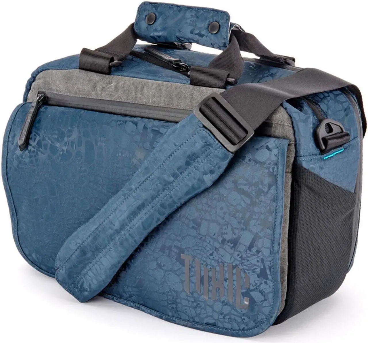 Alt view image 2 of 7 - 3 Legged Thing Toxic Wraith Camera Messenger/Sling Bag, Medium, Sapphire Blue