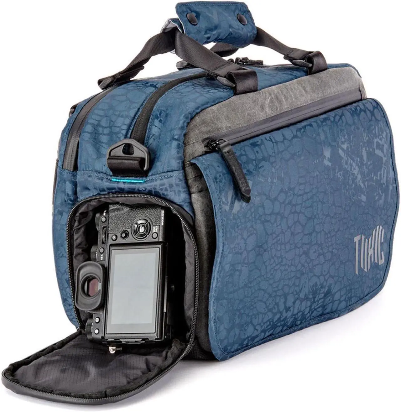 Alt view image 5 of 7 - 3 Legged Thing Toxic Wraith Camera Messenger/Sling Bag, Medium, Sapphire Blue