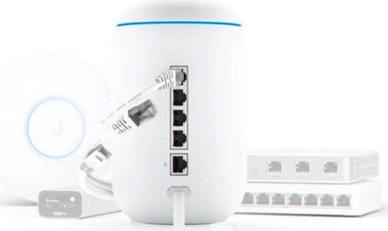 Alt view image 14 of 14 - Ubiquiti IEEE 802.11ac Ethernet Wireless Router UDMUS