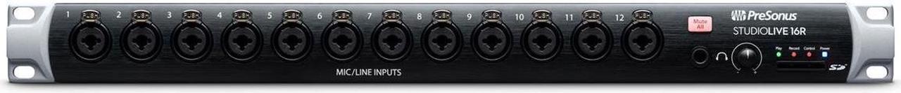 Alt view image 5 of 7 - PreSonus StudioLive 16R 16-Channel Rackmount Digital Mixer