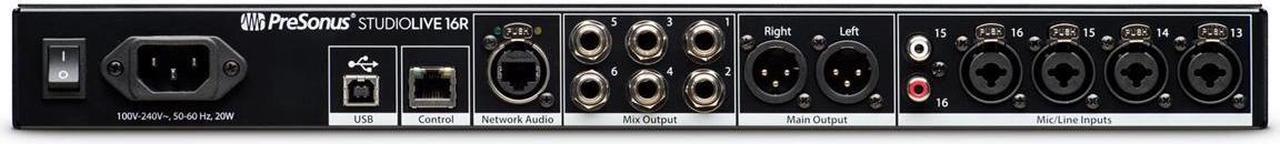 Alt view image 6 of 7 - PreSonus StudioLive 16R 16-Channel Rackmount Digital Mixer