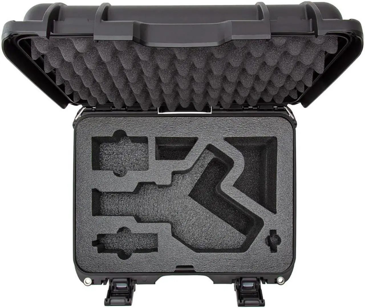 Alt view image 4 of 4 - Nanuk 920 Waterproof Hard Case with Foam Insert for DJI Ronin-S 3 Mini Creator Combo Kit, Black