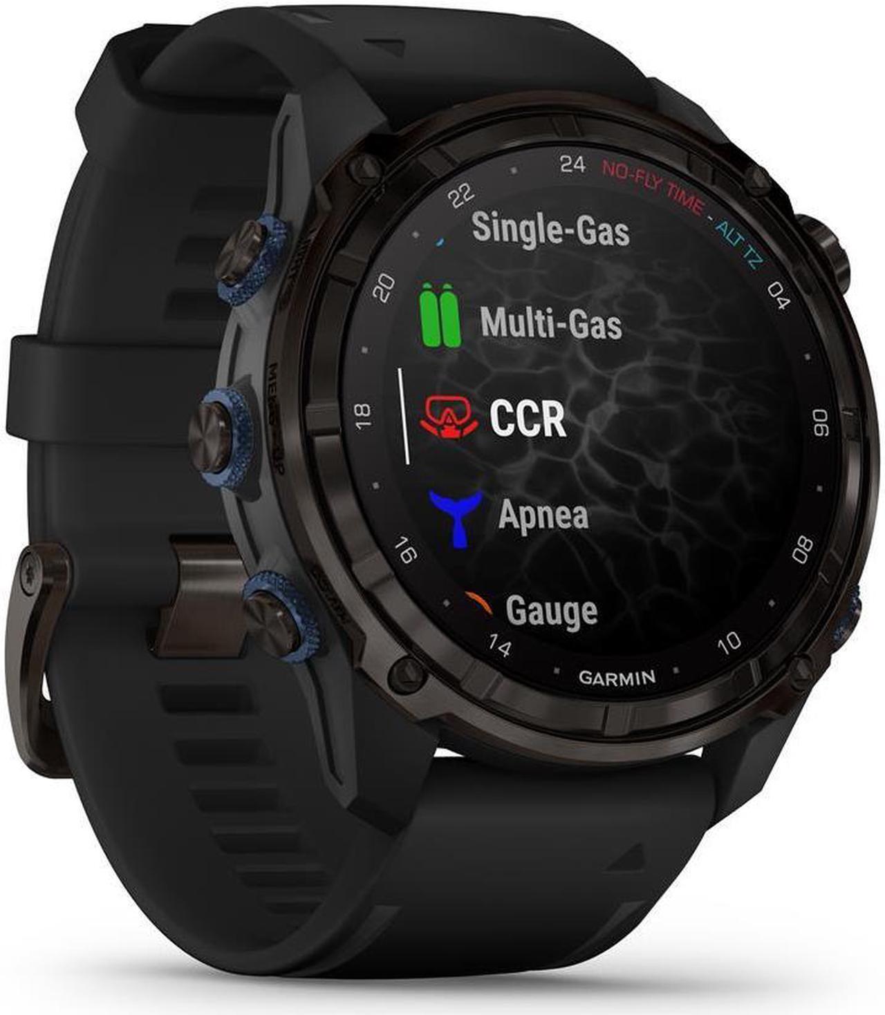 Alt view image 9 of 17 - Garmin Descent Mk3i, Dive Computer and Multisport GPS Smartwatch, Air Integration, Black