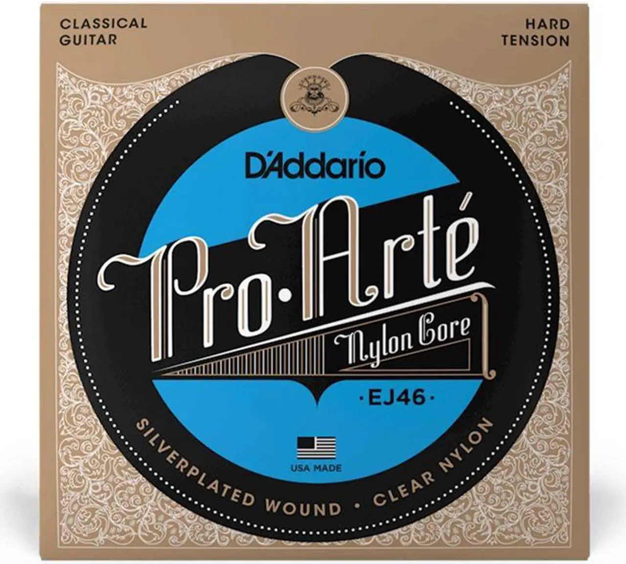 Alt view image 18 of 18 - 1set-D'Addario EJ45 Pro-Arte Classical Guitar Strings Normal Clear Nylon