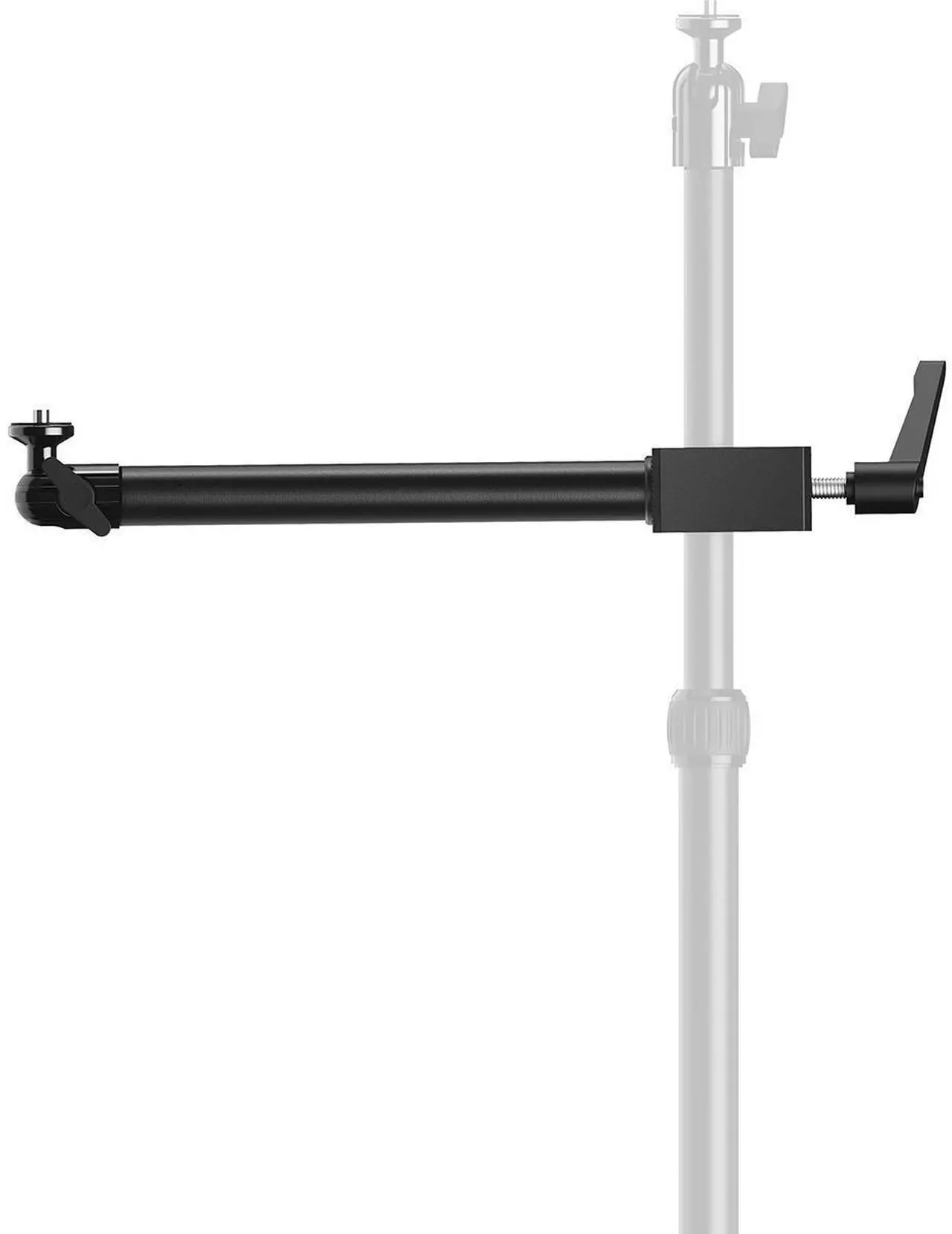Alt view image 4 of 12 - Elgato Solid Arm, Holding Arm with Padded Clamp for easy Mounting and Adjusting of Lights, Cameras, and Microphones, for Streaming, Videoconferencing, and Studios