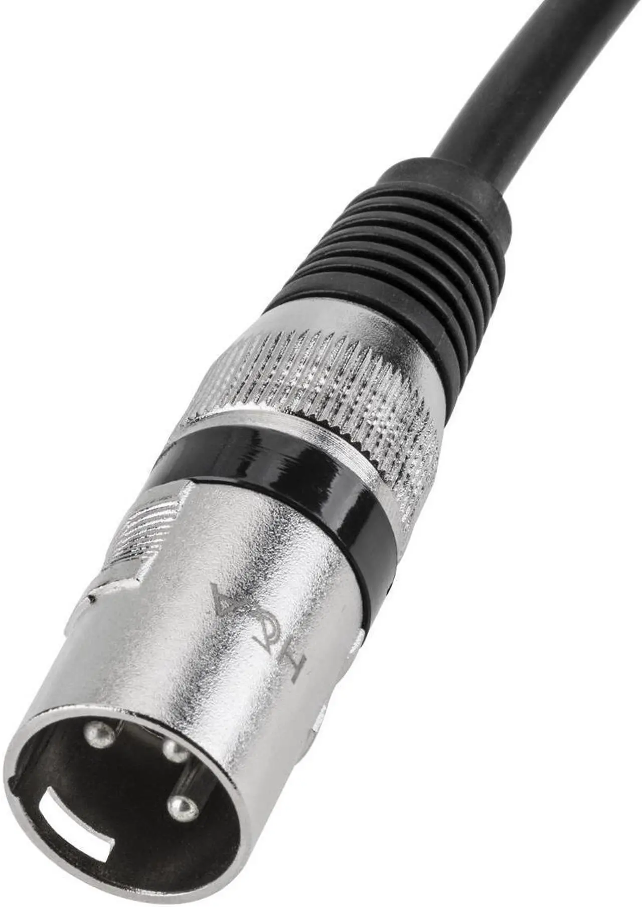 Alt view image 2 of 4 - H&A 1/8" Male Mini-Jack to XLR Male Cable 10' #XSM-MM-10