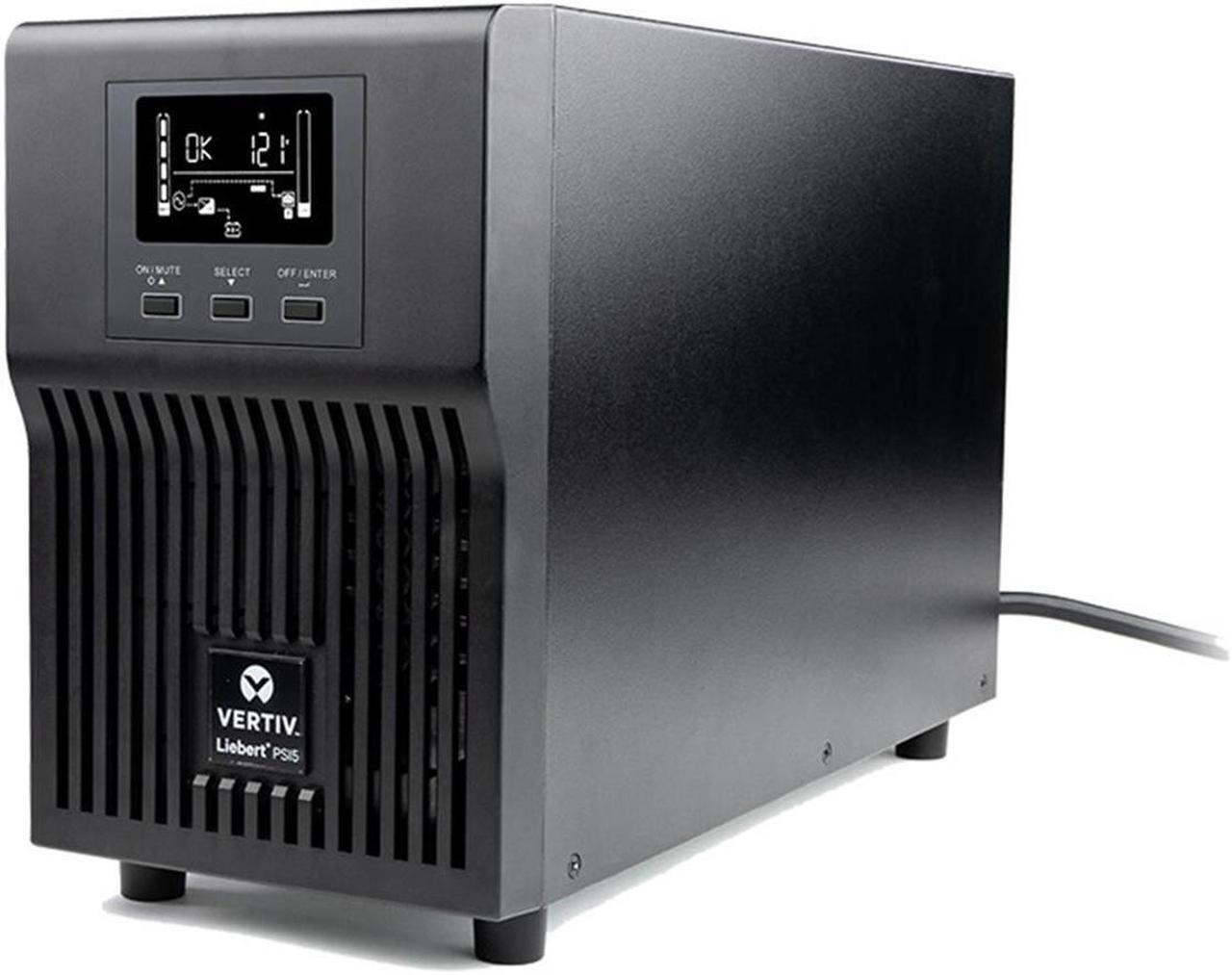 Alt view image 11 of 15 - Liebert PSI5 UPS - 1440 VA 1350W 120V Line Interactive AVR Mini Tower UPS, 0.9 Power Factor (PSI5-1500MT120)