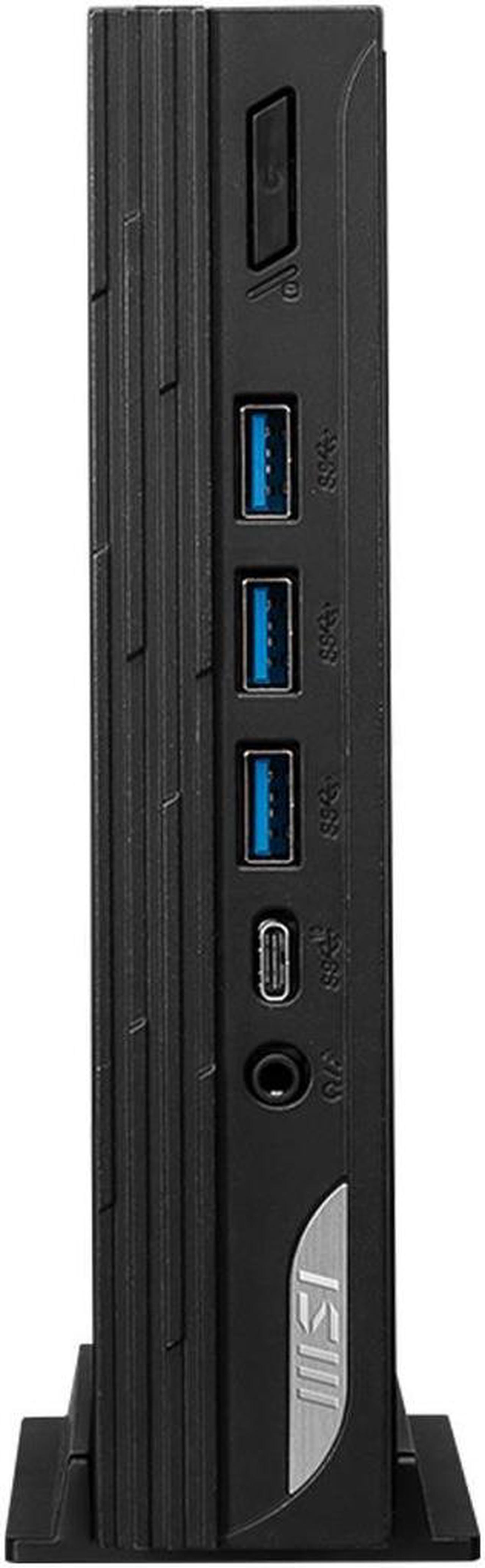Alt view image 13 of 18 - MSI PRO DP10 13M-021US Barebone System - Intel Core i7 13th Gen i7-1360P - Intel Chip - 64 GB DDR4 SDRAM DDR4-3200/PC4-25600 Maximum RAM Support - 2 Total Memory Slots - Intel Iris Xe Graphics Graphic