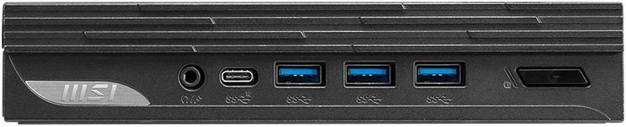 Alt view image 14 of 18 - MSI PRO DP10 13M-021US Barebone System - Intel Core i7 13th Gen i7-1360P - Intel Chip - 64 GB DDR4 SDRAM DDR4-3200/PC4-25600 Maximum RAM Support - 2 Total Memory Slots - Intel Iris Xe Graphics Graphic