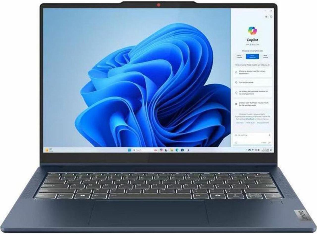 Alt view image 9 of 15 - Lenovo IdeaPad 5 14AHP9 AMD Ryzen 5 8645HS 16GB Memory 1 TB PCIe SSD AMD Radeon 760M 14.0" Touchscreen 1920 x 1200 Convertible 2-in-1 Laptop Windows 11 Home 64-bit 83DR000SUS