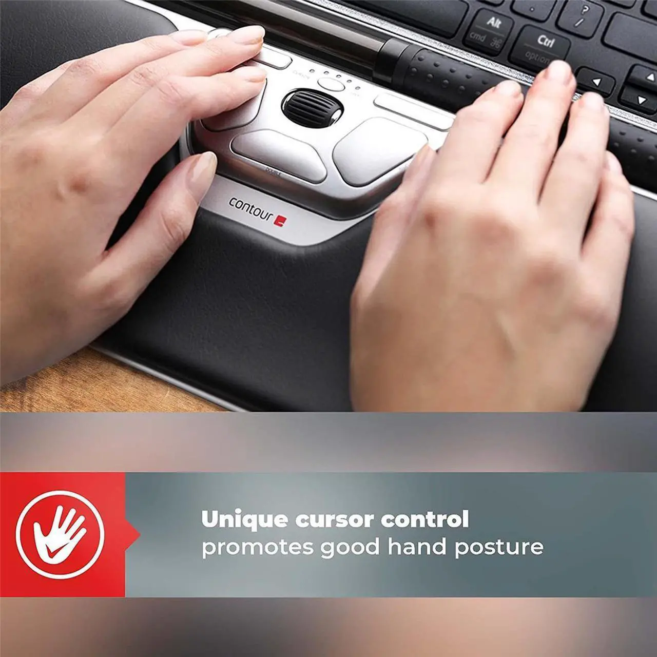 Alt view image 20 of 20 - CONTOUR DESIGN  INC. CONTOUR DESIGN INC. RM-RED-PLUS ROLLERMOUSE RED PLUS